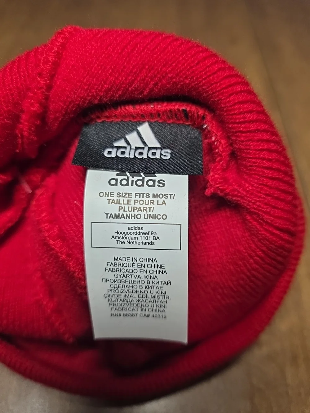 Miami University adidas Winter Beanie Cap Hat - NWT